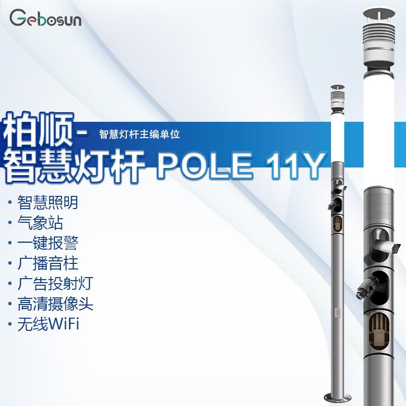 户外led智慧灯杆一体化多功能5G智慧照明城市建设市电路灯杆厂家