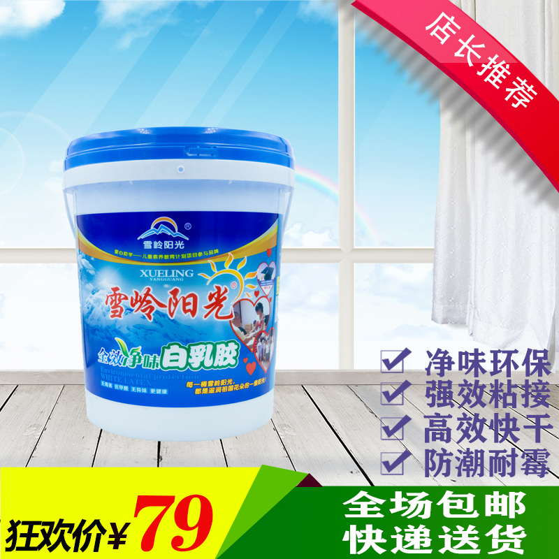 木工胶水木胶水强力胶粘木头的专用胶家具实木木板胶白乳胶大桶装