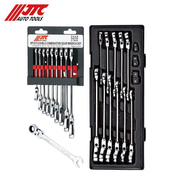 台湾JTC汽修专用工具 摇头棘轮梅开扳手高品质JTC3447JTC3448