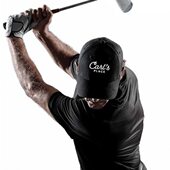 小空间挥杆练习杆七号铁 高尔夫短杆7铁训练球杆室内上下杆练习器