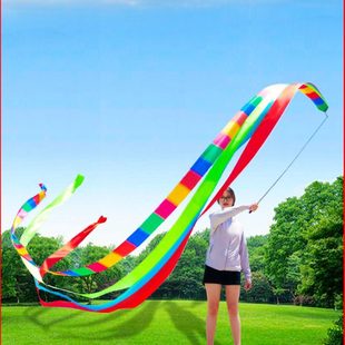 彩带舞彩带广场舞彩带舞龙中老年运动健身舞蹈彩带彩绸舞彩绸飘带