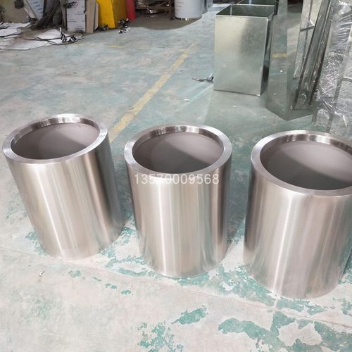 盆 金属瓶 落地大器 绿植盆 圆形种植盆箱