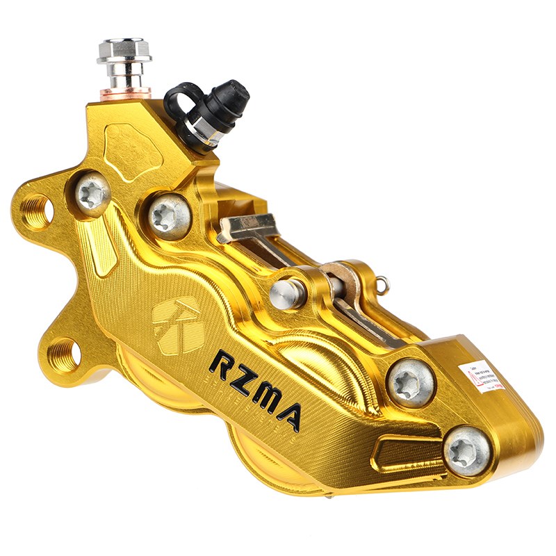 RZM瑞祖玛刹车泵m大对四活塞电动车电摩改装左卡大鲍鱼卡钳