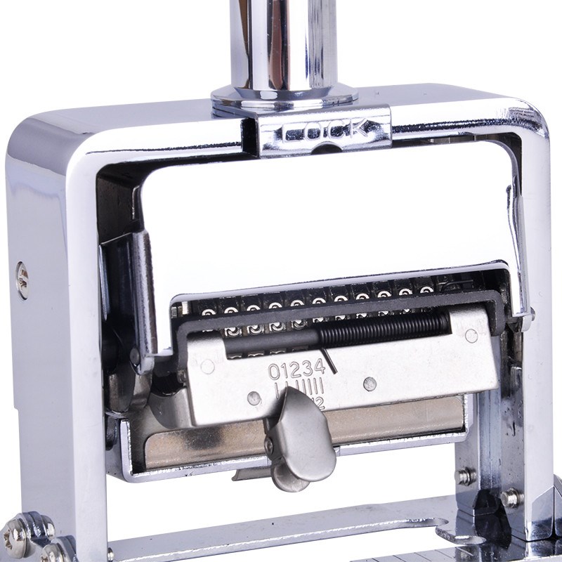 得优位数号码机打码器标码机自动数字编号跳号机号码机页码机