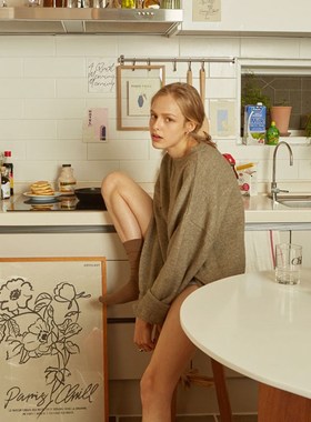 i ill 复古浪漫 巴黎限定 法式风格手绘朵 艺术海报