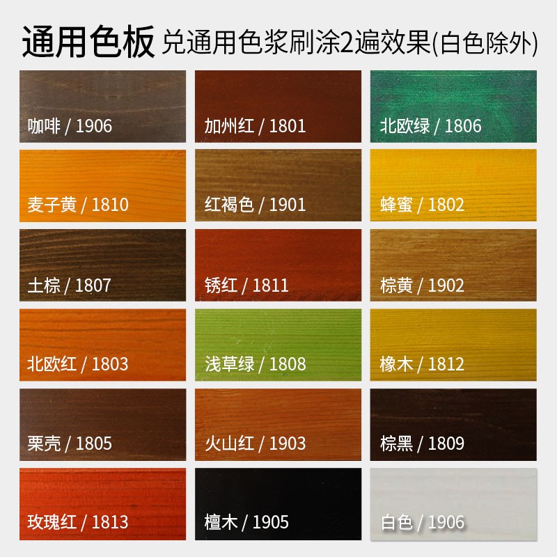 切瑞西木油色浆木蜡油调色油性漆色浆 木器漆专用调色剂 通用色精