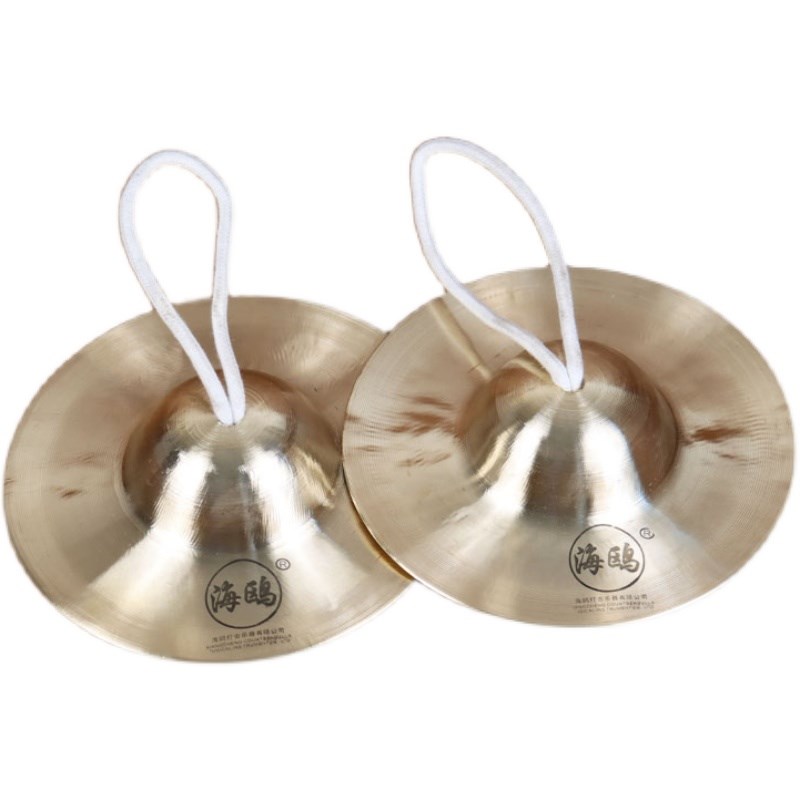 海鸥响铜镲京镲15 17厘米19大小京钹铪子京钗水镲广钹腰鼓镲小镲