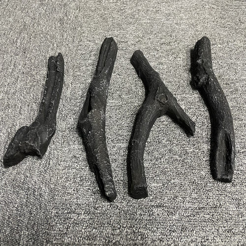 超声波雾化壁炉仿真火焰假柴欧式蒸汽壁炉芯家用别墅装饰树脂火炭