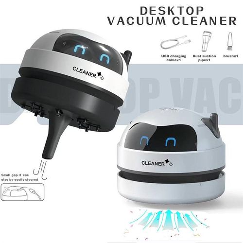 桌面吸尘器电动桌面清洁器usbD充电橡皮屑清扫器家用键盘灰尘
