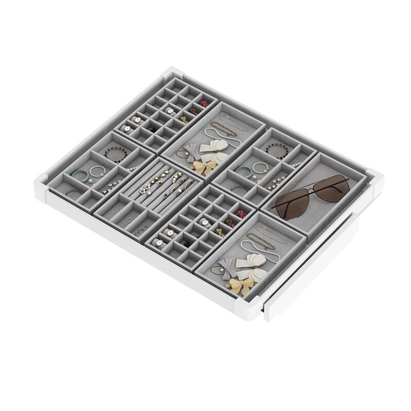 米司库饰品盒柜内裤架托盘式抽屉篮拉篮推拉式叠衣板抽,基础建材,衣柜拉篮,淘宝优惠券,粉丝福利购,淘宝优惠卷