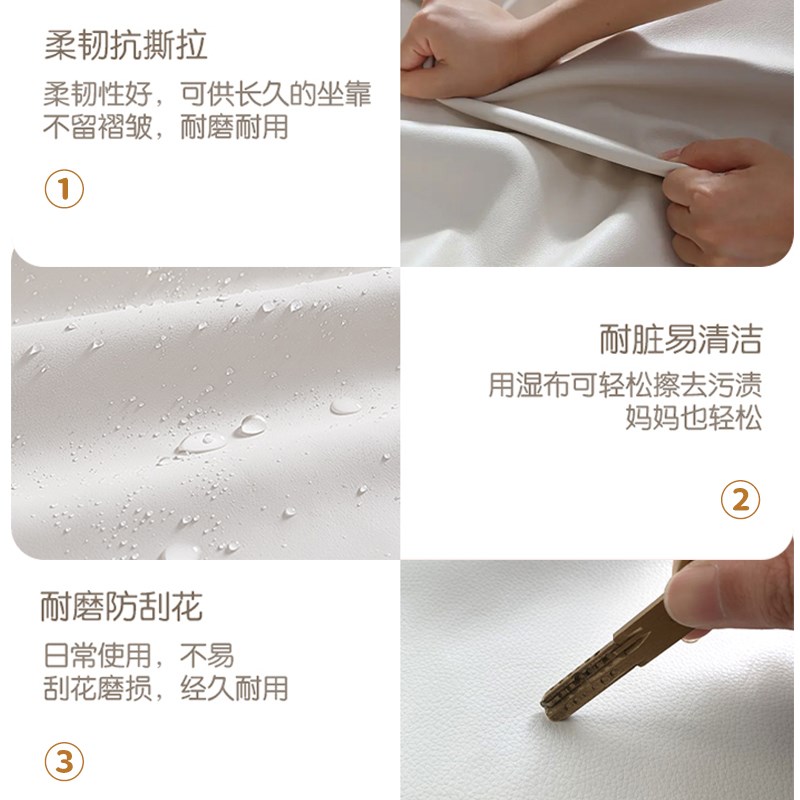 儿童床男孩女孩卡通呆萌熊床软包全实木单人卧室现代简约小户型床