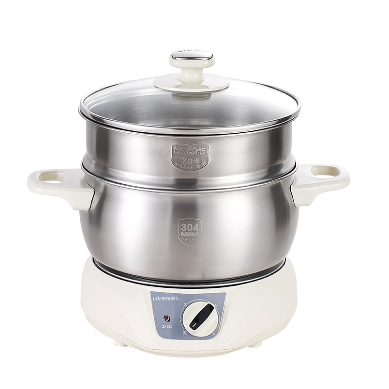 利仁电火锅锅分体式多用一体电煮锅家用小型迷你学生涮锅电热锅