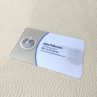 NF名片卡片碰一碰加友FID电子名片滴胶智能卡NF定制