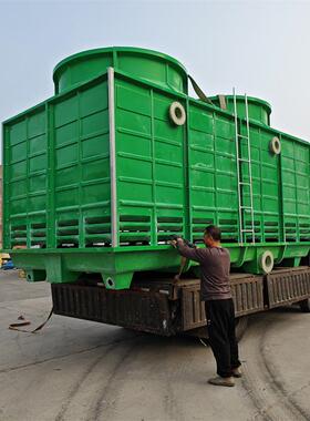 现货玻璃钢散热塔冷水塔20T30T50T80T100T凉水塔玻璃钢冷却塔