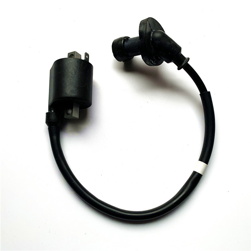 适用铃木睿彩QS125T-4B/4C瑞梦QS125T-5A点火线圈高压包高压帽
