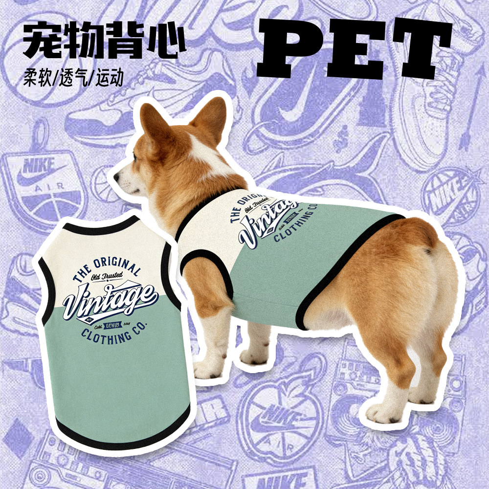 运动复古边牧衣服狗狗2025新款秋冬装大狗加绒棉衣中型犬冬装睡衣
