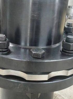 膜片联轴器45钢DJM SJM单双膜304不锈钢GNST法兰式大扭矩伺服电机