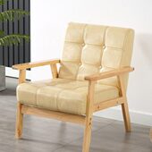 布艺沙发全实木小户型休闲座椅家用客厅茶几组合单双人公寓小沙发