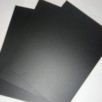 pc片材透明加工1mm黑色pc板单面磨砂塑料片2MM 1.5MM 0.8MM厚