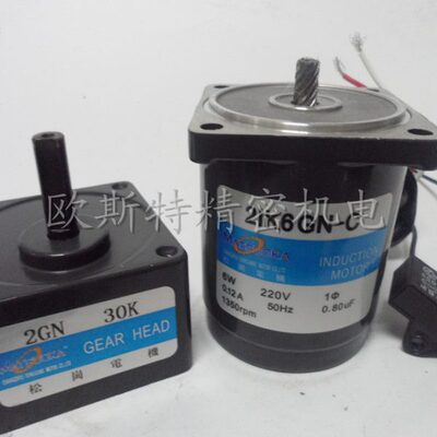 6W 电机220v 定速马达 减速电机 微型电机2IK6GN/21K6GN-C/2GN30K