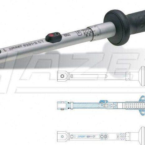 德国哈蔡特HAZET插入式扭力矩扳手 6290-1CT 6291-2CT汽修工具