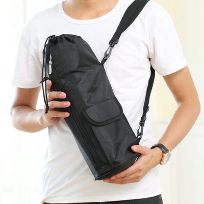 户外通用大号保温杯水壶杯套壶套可背斜跨大容量便携旅行壶保护袋