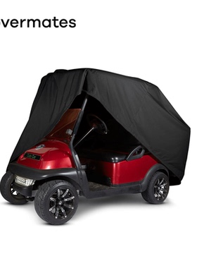 CoverMates景区四轮防尘防雨电动观光车防晒定制高尔夫球车罩