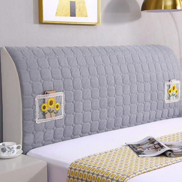 床头罩床头套防尘罩床头保护套夹棉加厚全包实木简约现代床头套子,居家布艺,床头罩,淘宝优惠券,粉丝福利购,淘宝优惠卷