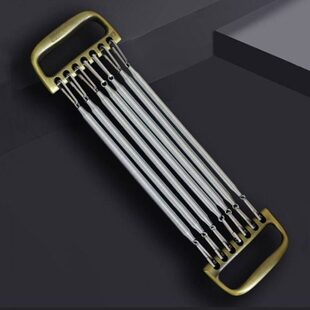 弹簧拉力器扩胸器男女士健身器家用多功能拉簧臂力器练胸肌