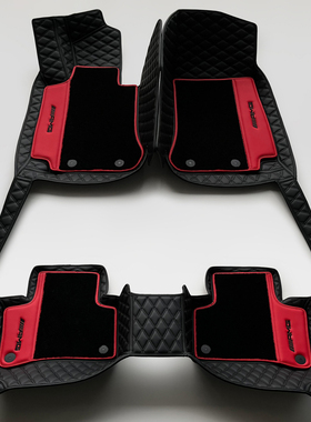 适用于奔驰amg glc63 glc43全包围glcc63s amg内饰Coupe轿跑脚垫