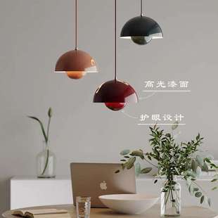 丹麦花苞吊灯VP1北欧现代经典 客厅卧室床头灯咖啡厅吧台餐厅吊灯