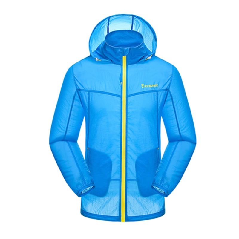 K2summit凯图男款户外皮肤风衣 轻量 防晒 透气