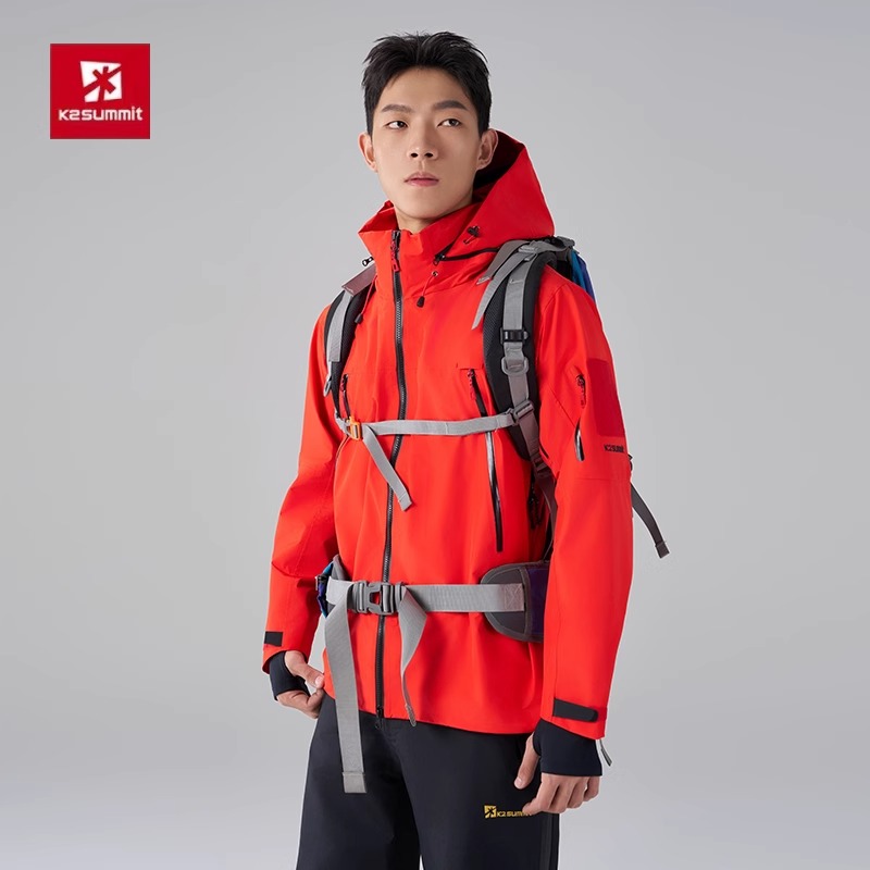 【巅峰盾】凯图巅峰登山季户外男女款暴雨防水防风性能硬壳冲锋衣