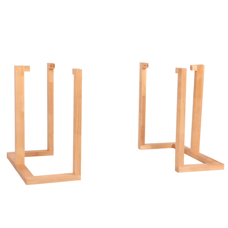 中式桌面框架支架书桌中式茶桌桌腿家具脚定制大板桌腿全实木定制