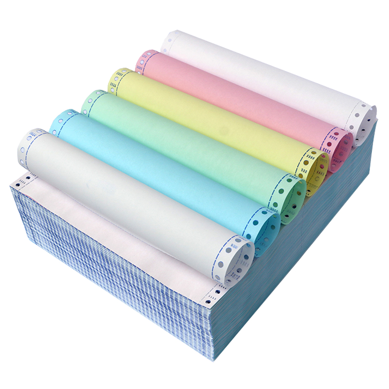 科韵打印纸一二三联四五六层两等份三分淘宝出货单电脑针式打印纸