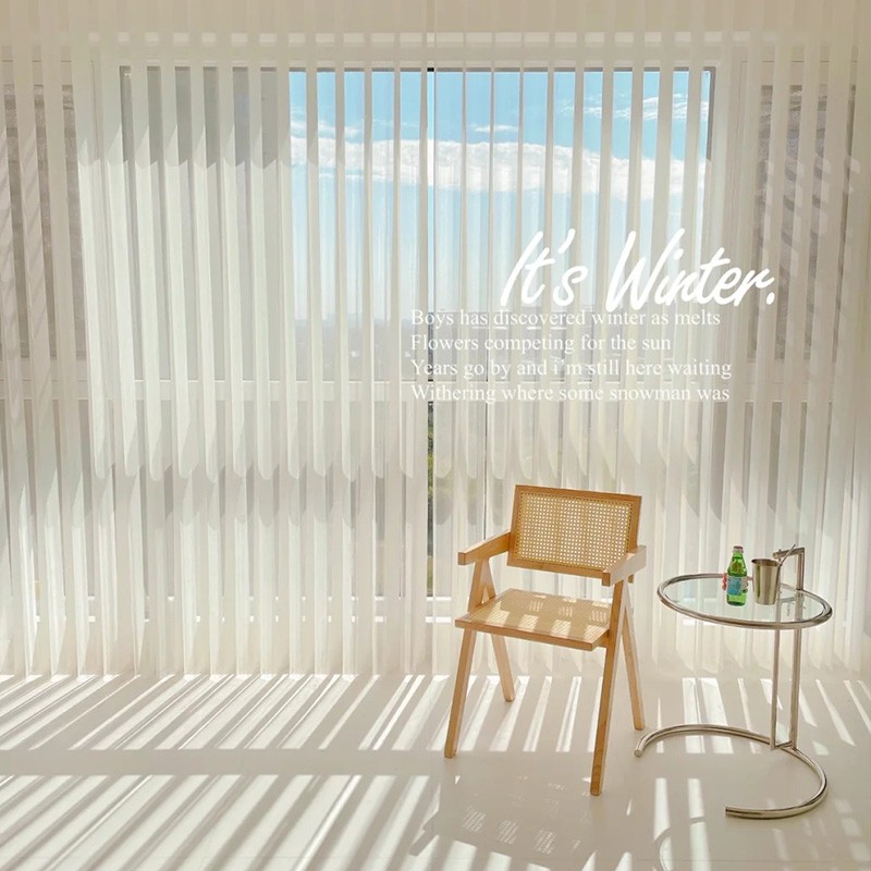 魔方 电动梦幻帘电机窗帘纱帘竖百叶轨道高端客厅垂直帘手动阳台