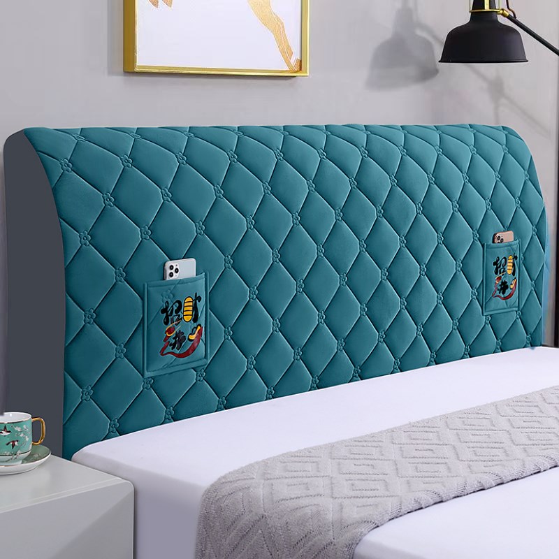 床头罩加高厘米575加厚全包布艺软包防撞头四季通用1米包边