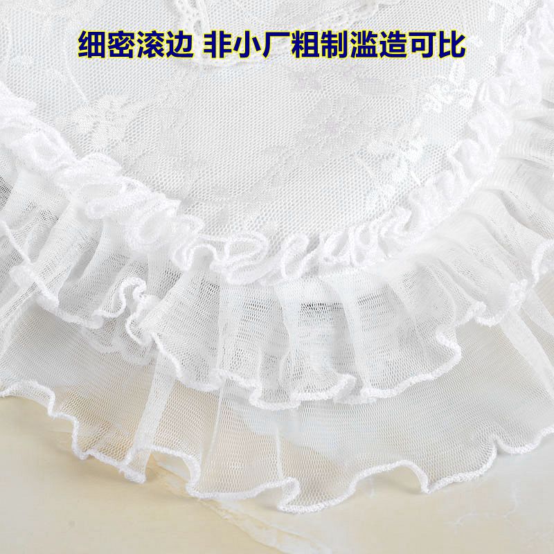 博文品牌白色欧式蕾丝刺绣电话垫电话机套电话罩子防尘套白纱仙子