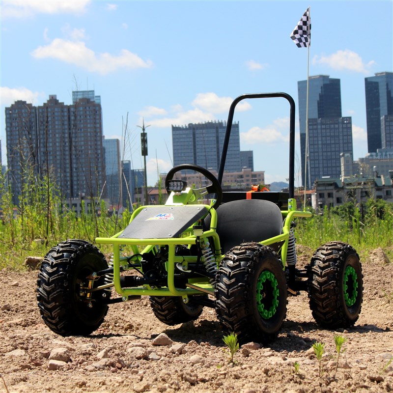 200cc越野卡丁车丛林穿越景区出租全地形摩托四轮儿童电动卡丁车