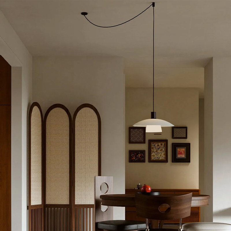 丹麦nordlux诺乐适移位护眼餐厅吊灯全光谱卧室书房吊线灯