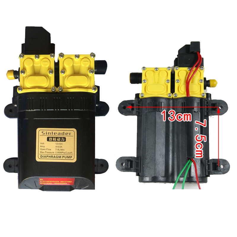 智能停机V核动力水泵农用电动喷雾器泵高压 100米打药洗车