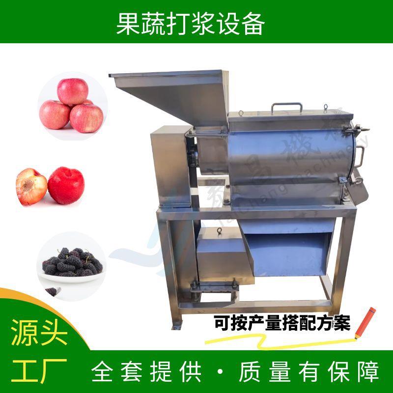 樱桃黑加仑果酱打浆机多功能荔枝火龙果浆制作设备多肉葡萄打浆机