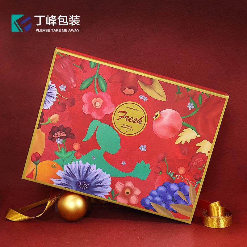 高档水果包装盒红色大礼包10-15斤通用礼品盒混搭水果礼盒空盒子,包装,礼品盒,淘宝优惠券,粉丝福利购,淘宝优惠卷