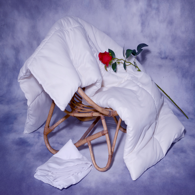 厨房盖馒头包子保温被用工具纯白色双面商用棉花被柳条簸箕小棉被