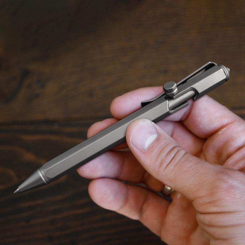 钛合金战 术笔钨钢破窗合法防身武器自卫笔签字笔商务高档男生edc