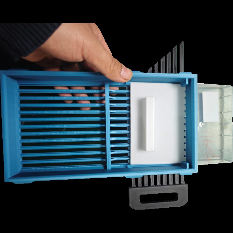 实验室装枪头神器插枪头神器移液器吸头快速安装工具装盒器分配器