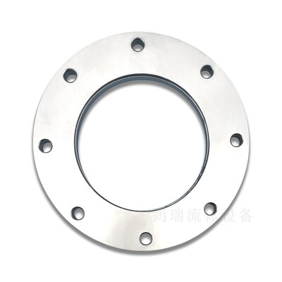 ISOF真空固定法兰304不锈钢63内焊80螺栓100螺丝160盲板200LF250