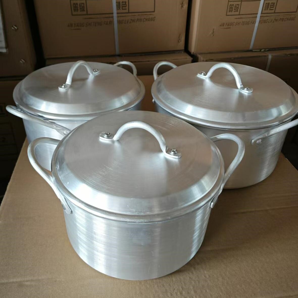 超厚纯铝锅汤锅小汤锅老款家用商用饭店拉面大容量老式耐用