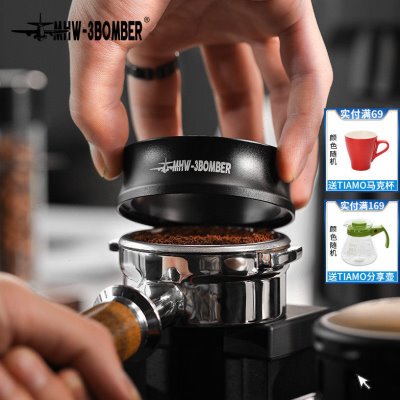 MHW-3BOMBER轰炸机咖啡接粉环 磁吸接粉器布粉环磨豆机防飞粉58mm