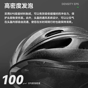 自行车头盔磁吸护目镜夏季 备通用 通风散热超轻一体外送代驾骑行装